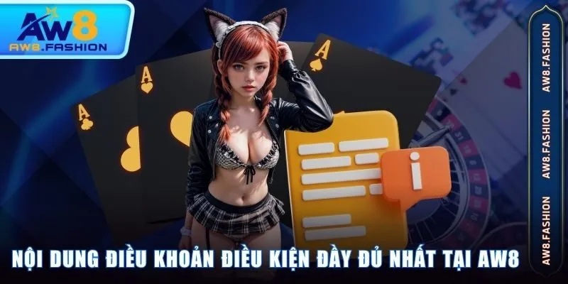 Nội dung điều khoản điều kiện đầy đủ nhất tại AW8