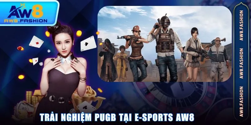 Trải nghiệm PUGB tại E-sports AW8